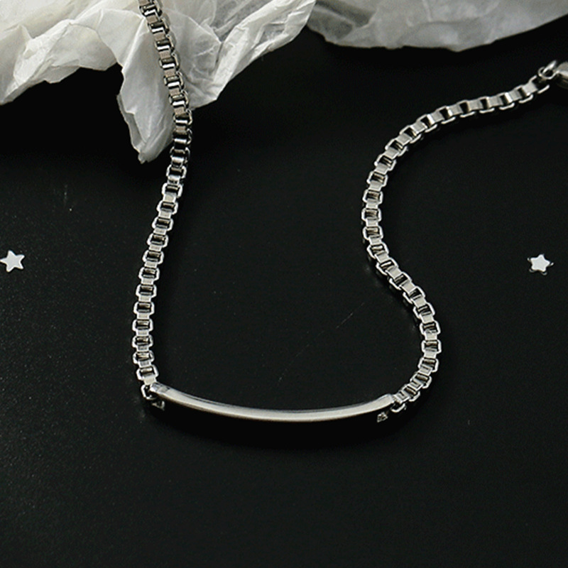 [Ready Stock]Korean Style Silver Bracelet Fashion Personality