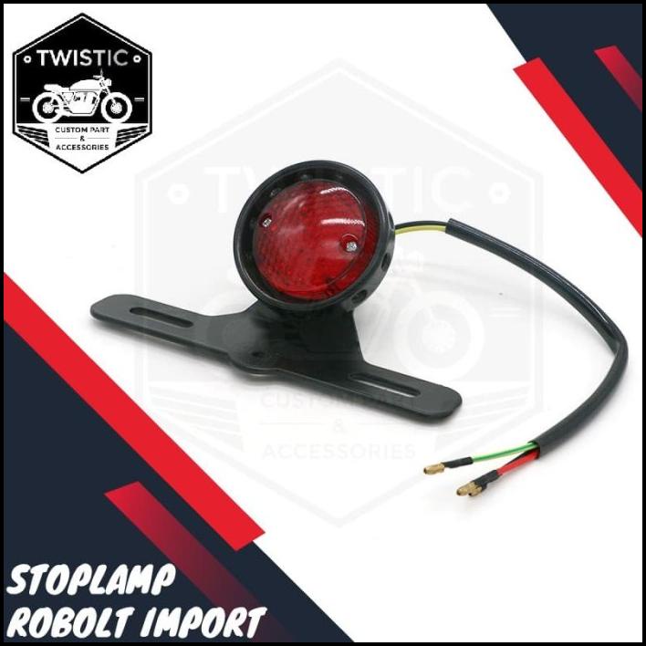 Stoplamp Soniq Lampu Classic Caferacer Japstyle Kawasaki W175 Cb