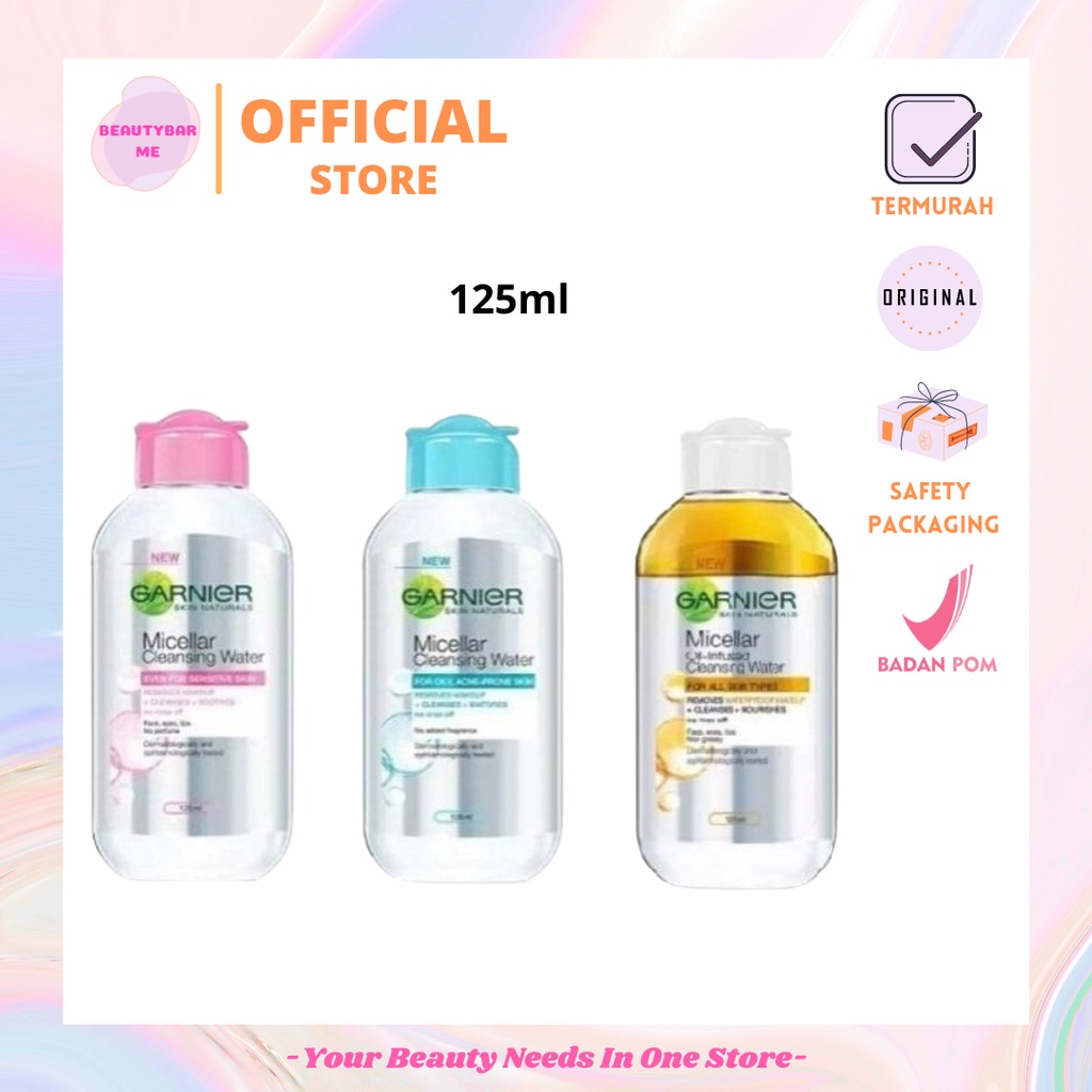 Beautybarme - Garnier Micellar Cleansing Water 125Ml