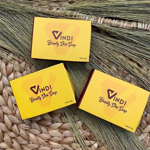 VINDI BEAUTY SKINSOAP sabun whitening pemutih vindy vindi soap