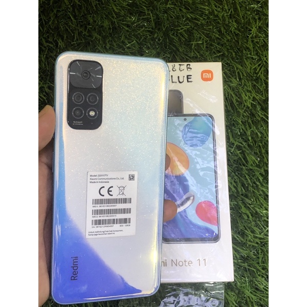 redmi note 11 4/128 fullset ori mullus no minus