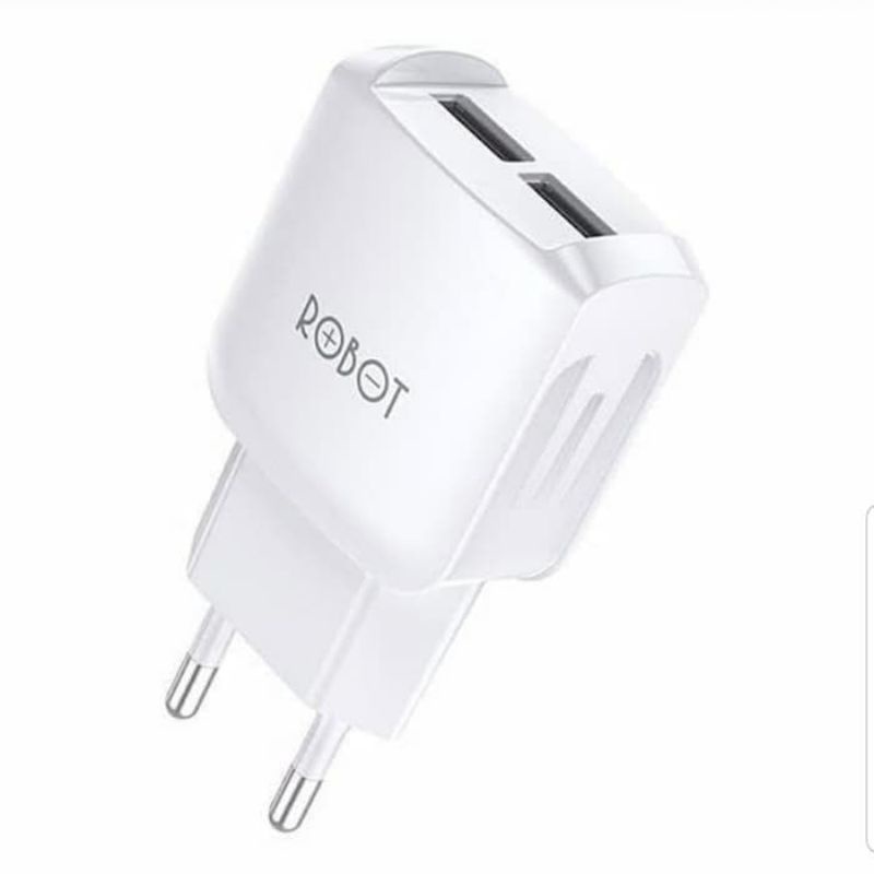 Original Robot Adapter Kepala Charger Single &amp; Double Port Charger Multi Protection by robot