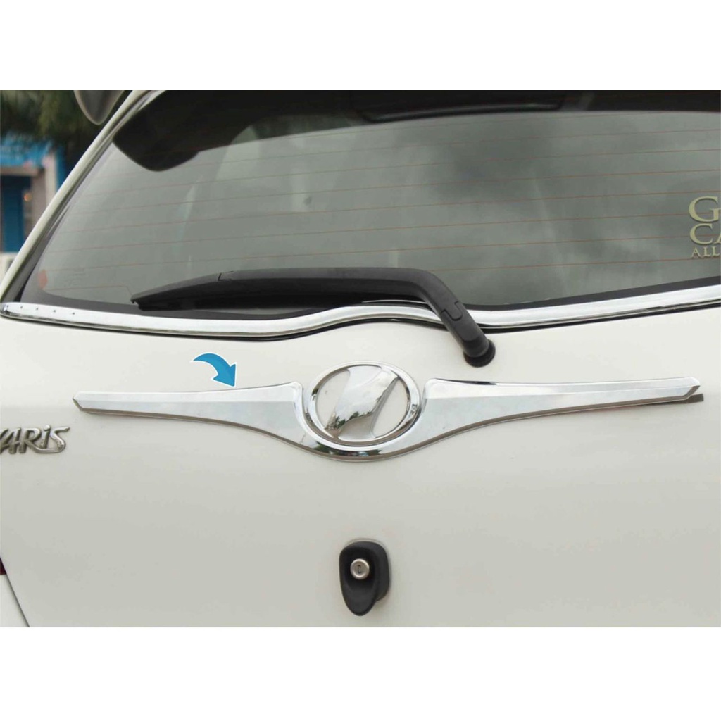 List Bagasi Trunk Lid Yaris 2005 2008 2010 2013 Chrome