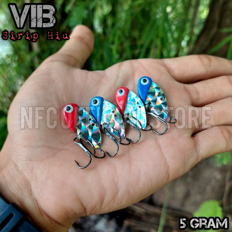 HS VIB Vibra Sirip Hiu 5 gram 7 gram Umpan casting Gabus, JAMINAN ACTION, Umpan Goib