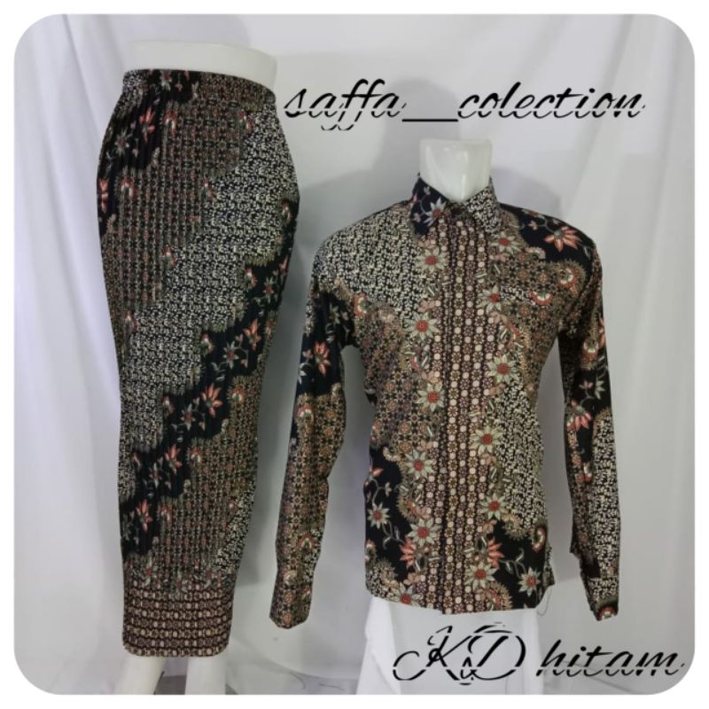 batik couple/rok prisket couple/baju batik couple