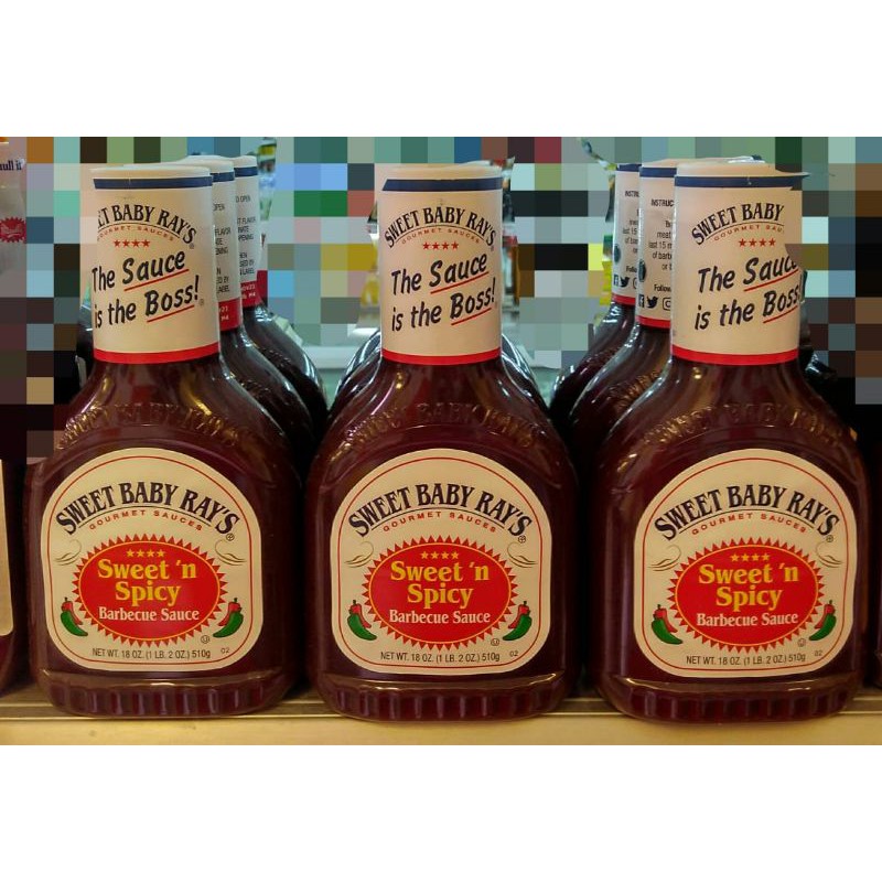 

SWEET BABY RAY'S Sweet 'N SPACY BBQ 510GR