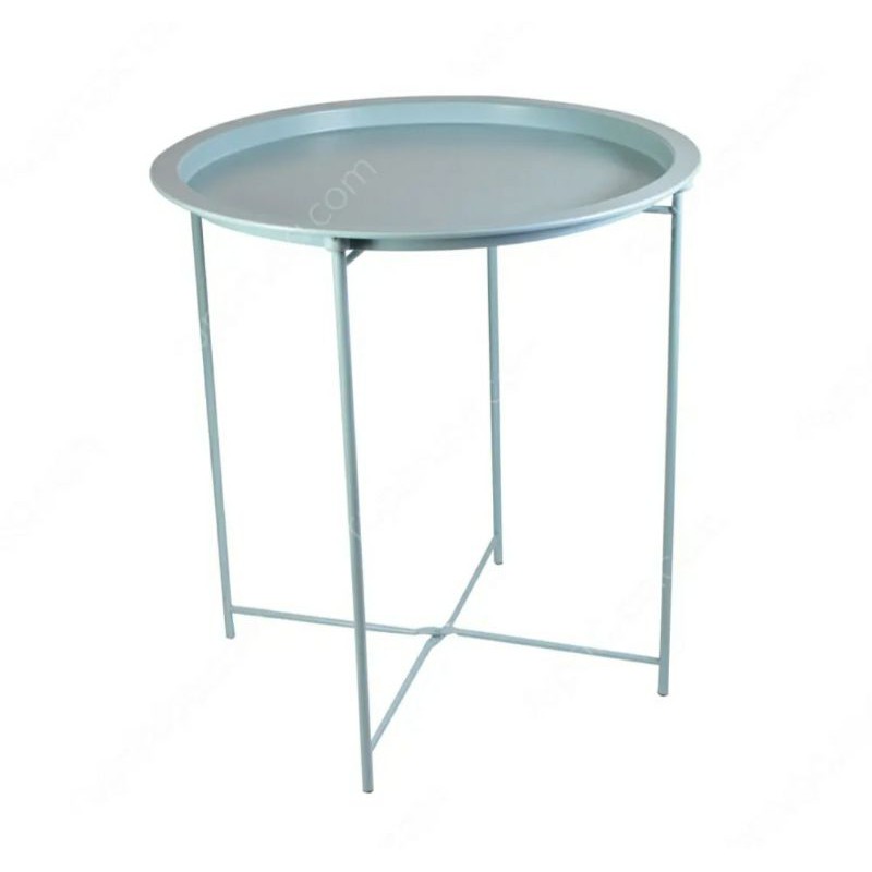 soleil meja teras taman meja kopi tamu bahan besi