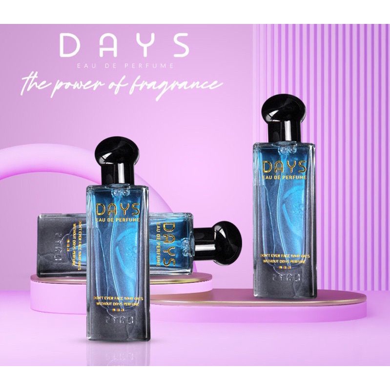 DAYS PARFUM ORIGINAL PARFUM DAYS EAU DE PARFUME DAYS PARFUME INSPIRED PARFUM TAHAN LAMA BPOM PARFUM 