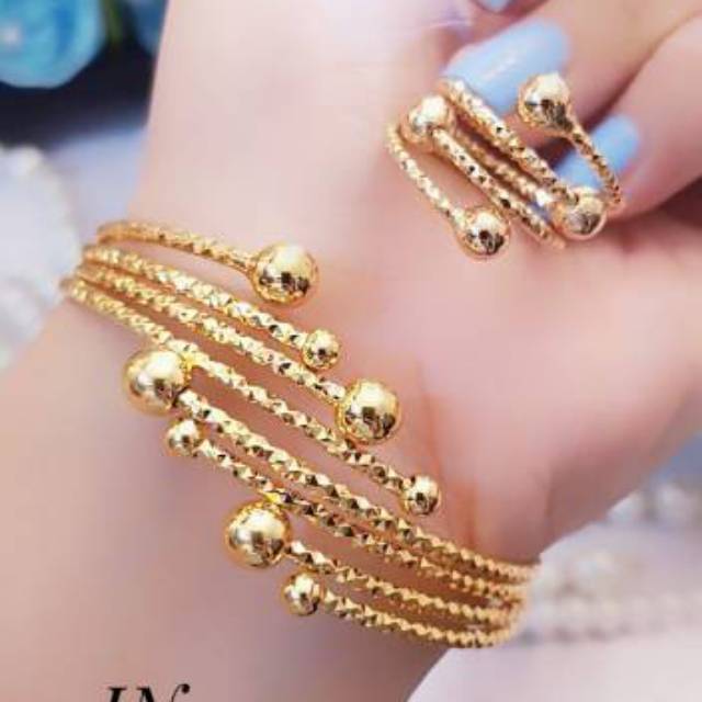 Xuping set perhiasan lapis emas 24k 2611