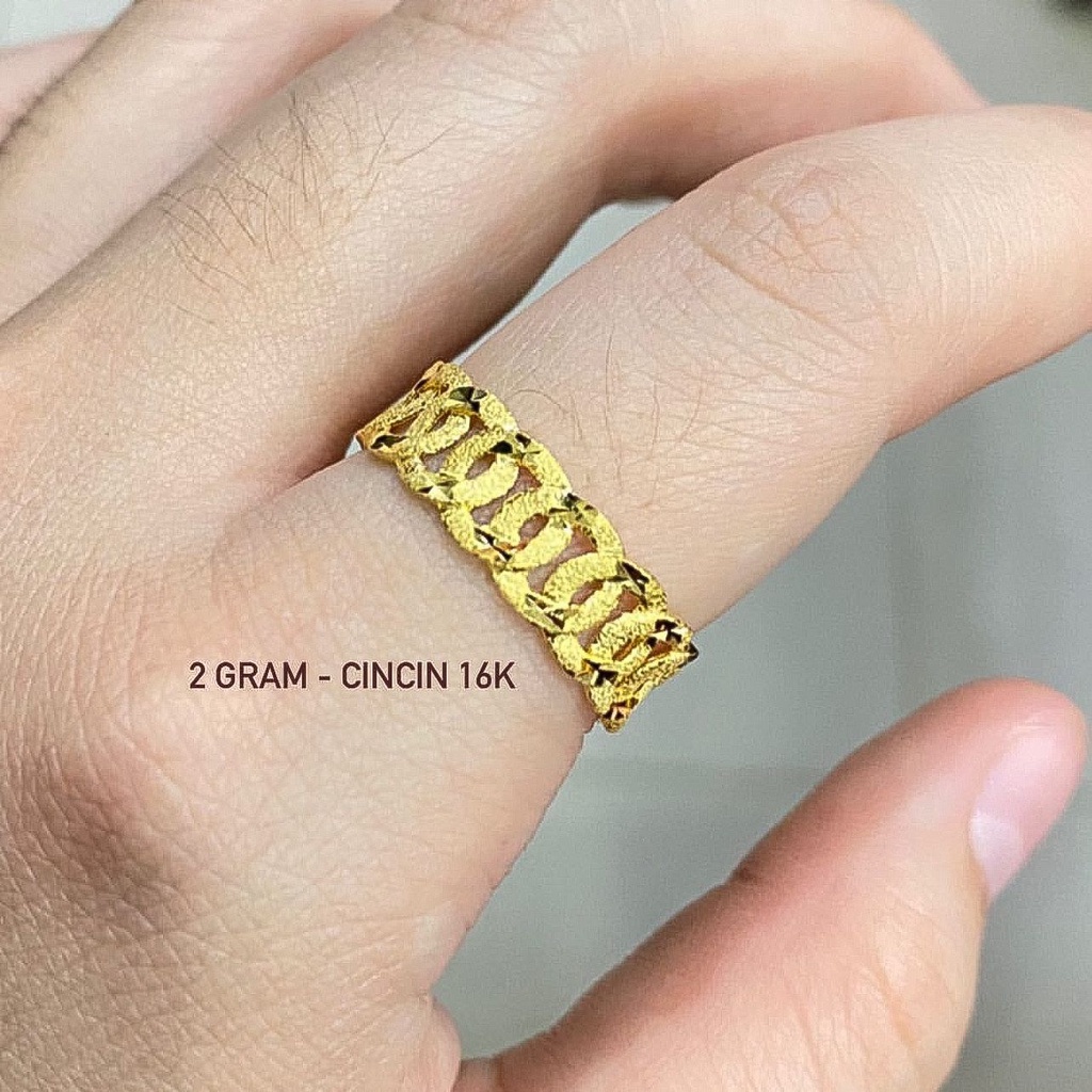 Cincin anak dan dewasa emas asli kadar 700 70 16k 750 75 17k 22 2 gr rantai penuh keliling kuning gold rosegold sisik naga rante polos whitegold putih 11 12 13 14 15 16 17 18 19 aesthetic tanpa mata permata