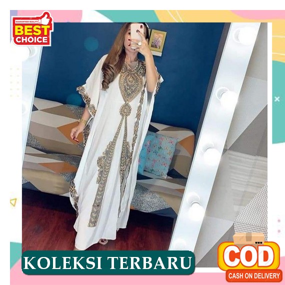 Baju Kaftan Wanita Terbaru Gamis Kaftan 2022 Ikat Polos Gamis Kaftan Lebaran Pesta Ld 100 - 106 Rema