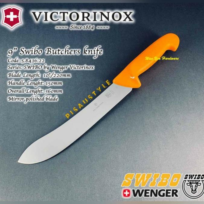 Pisau Sembelih Swibo Wenger Victorinox Bullnose 22Cm Wenger Swibo