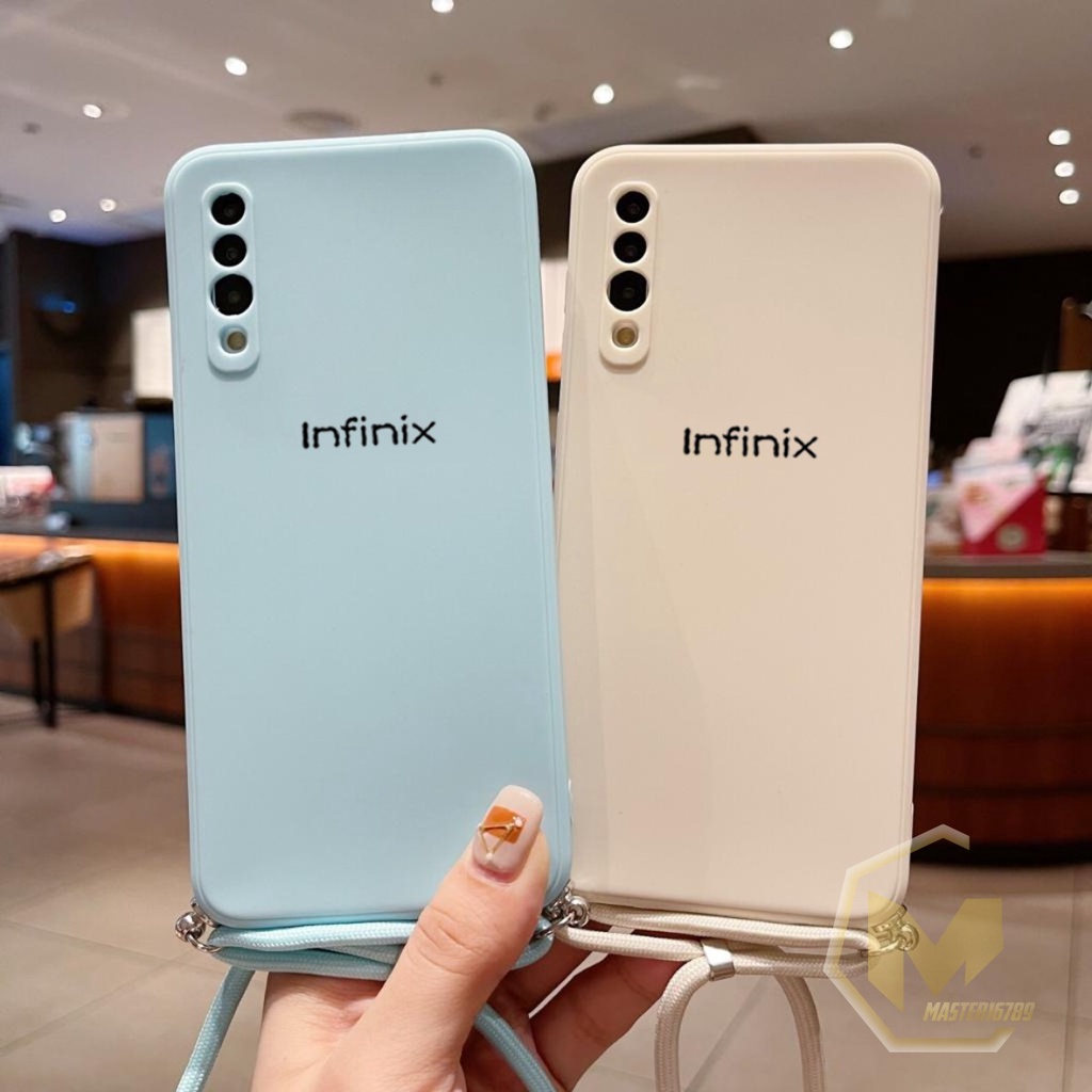 SOFTCASE SLINGCASE ORIGINAL SILIKON PELINDUNG KAMERA INFINIX SMART 4 5 NOTE 8 10 MA2727