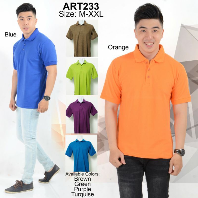 Andre Michel Kaos Polo Shirt Polos Lengan Pendek