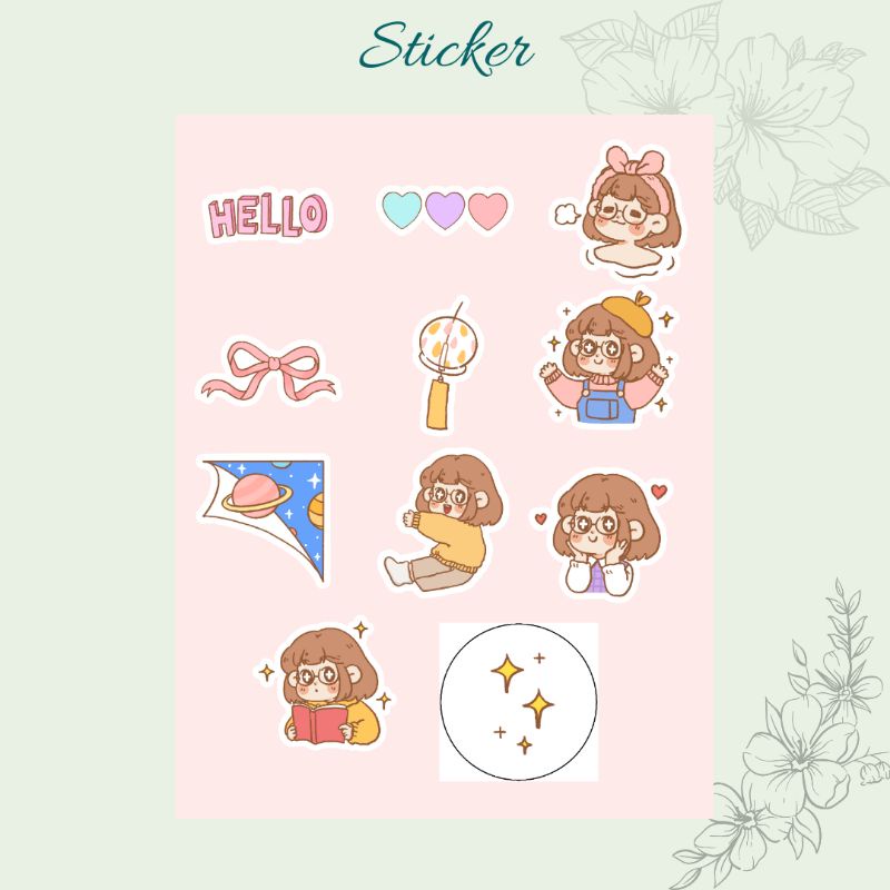 Cute Sticker | Sticker Murah | Sticker Lucu