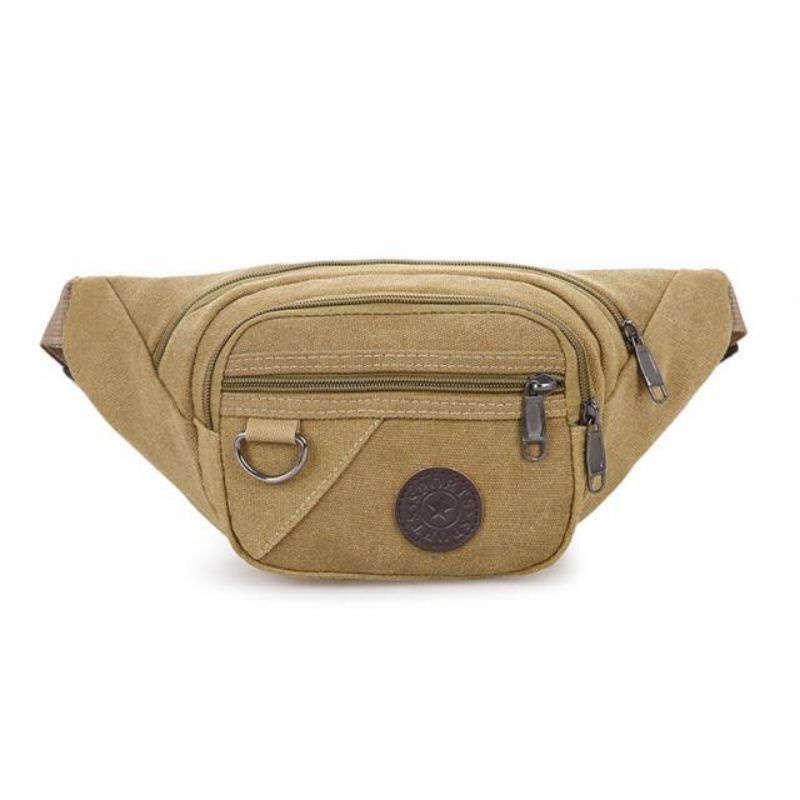 SM008 Tas Bahu Selempang Kanvas Pria Canvas Sling Bag