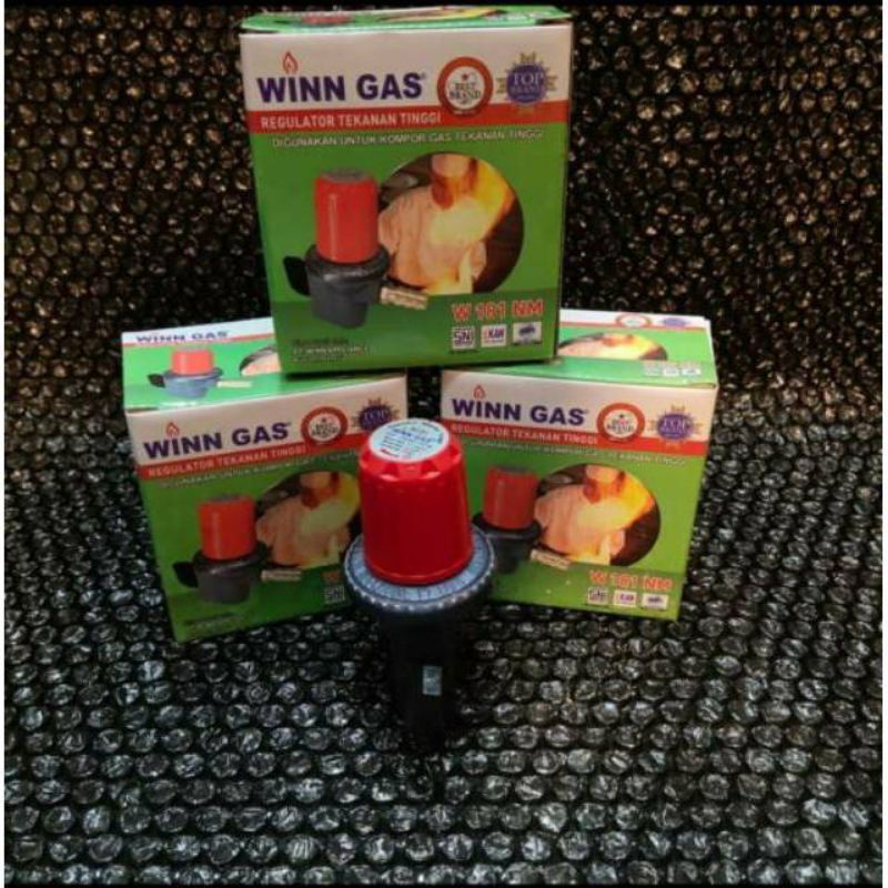 Winn Gas , W 181 NM  , Win Gas , Regulator LPG , HP  , Tekanan Tinggi , high pressure , Tanpa Meter