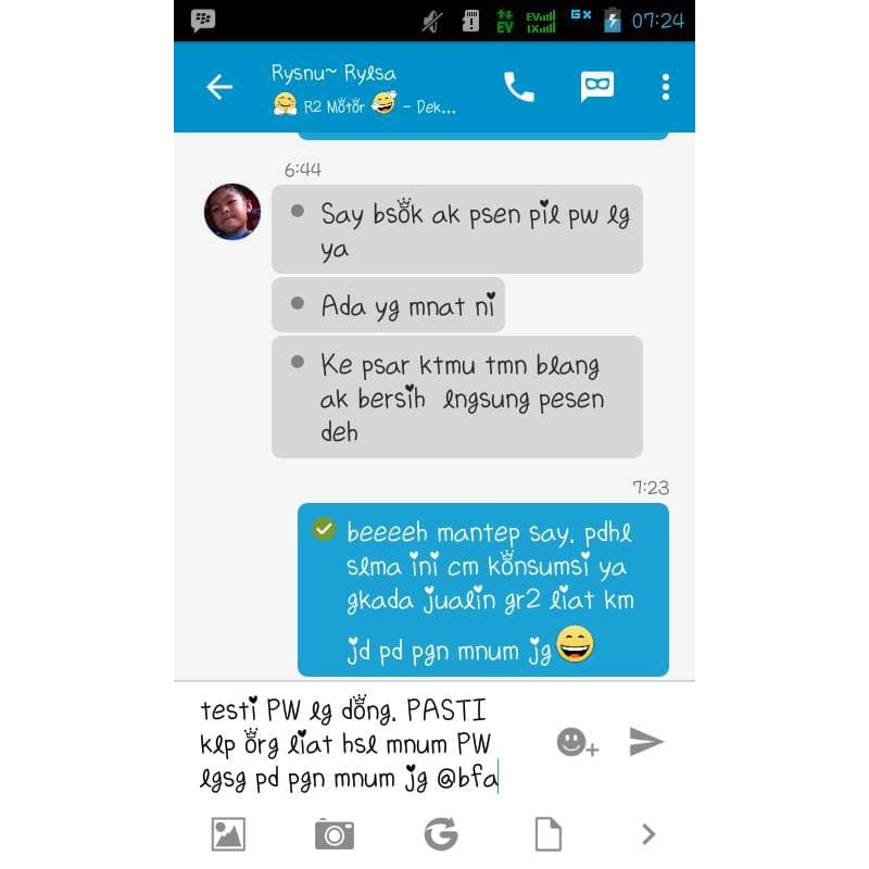 kapsul/ suplemen/ PW pemutih badan kulit muka skin care busui aman PROMO