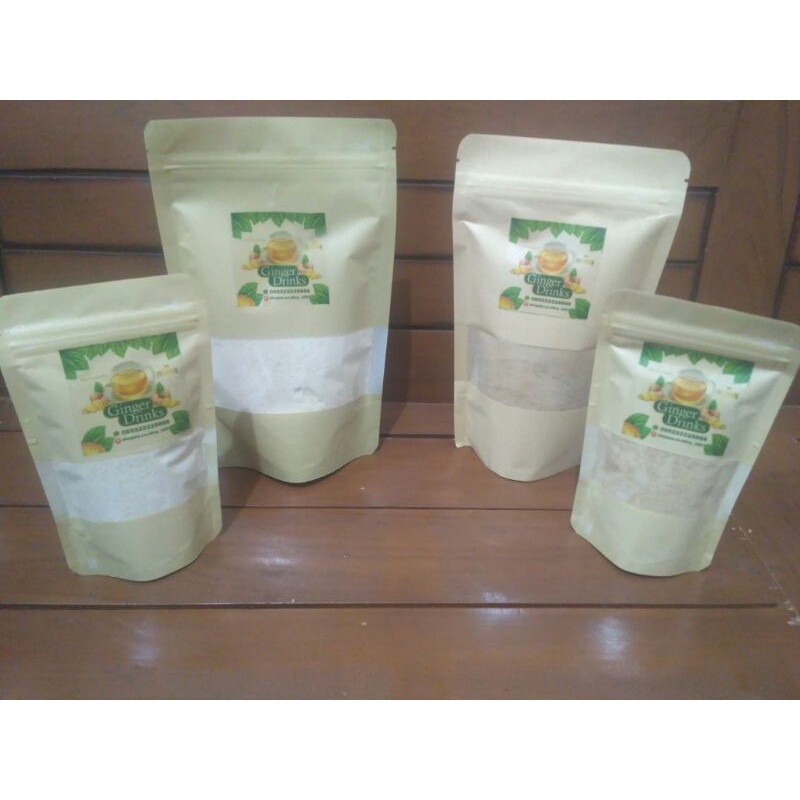 

Jahe instan bubuk PREMIUM gula aren / gula putih