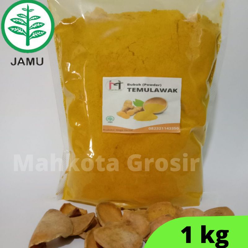 

Temulawak Bubuk 1kg Murni Tanpa Campuran