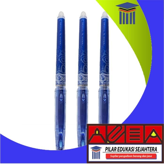 

BALLPOINT / BOLPEN FRIXION CLICKER 0.5 BIRU (3 PCS) MURAH