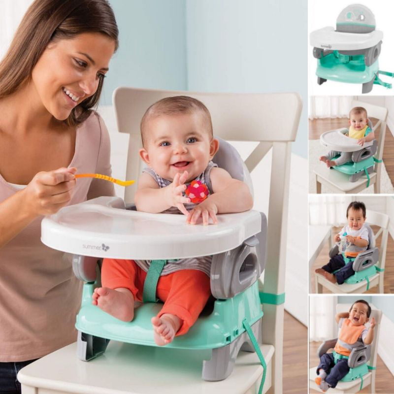 Kursi Makan Bayi Summer Infant Deluxe Comfort Folding Baby Booster Seat