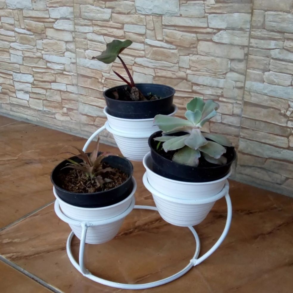 RAK POT / RAK POT BESI SUSUN 3/RAK STANDING PLANTER SUSUN 3/RAK POT BESI MINI/RAK STANDING POT HIAS