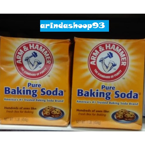 

ARM&HAMMER PURE BAKING SODA 16 OUNCE(454gr)