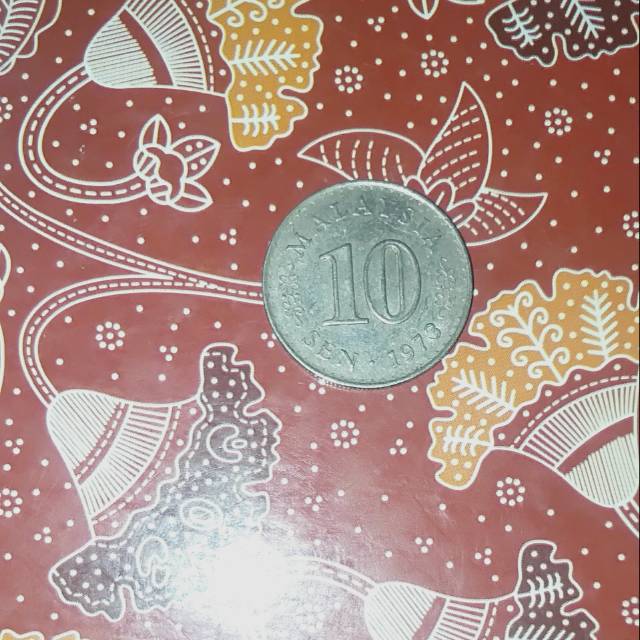 Uang kuno Malaysia 10 sen 1973