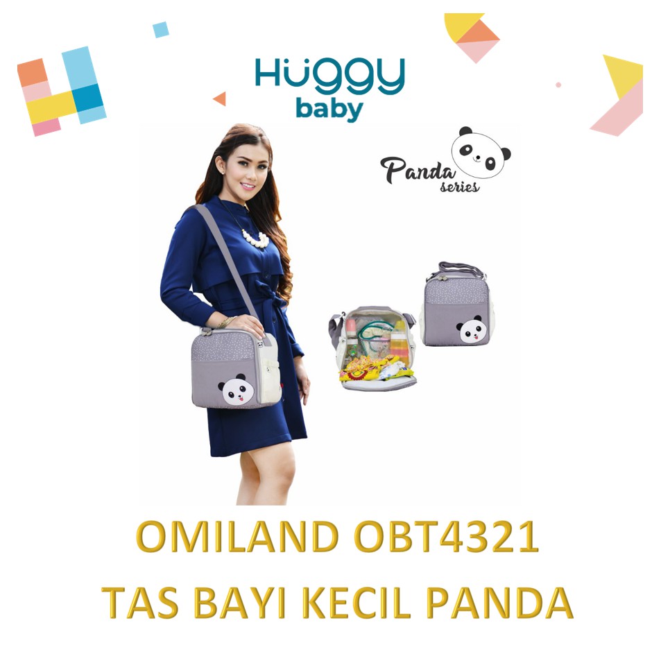 Omiland OBT4321 Tas Bayi KECIL Panda Series