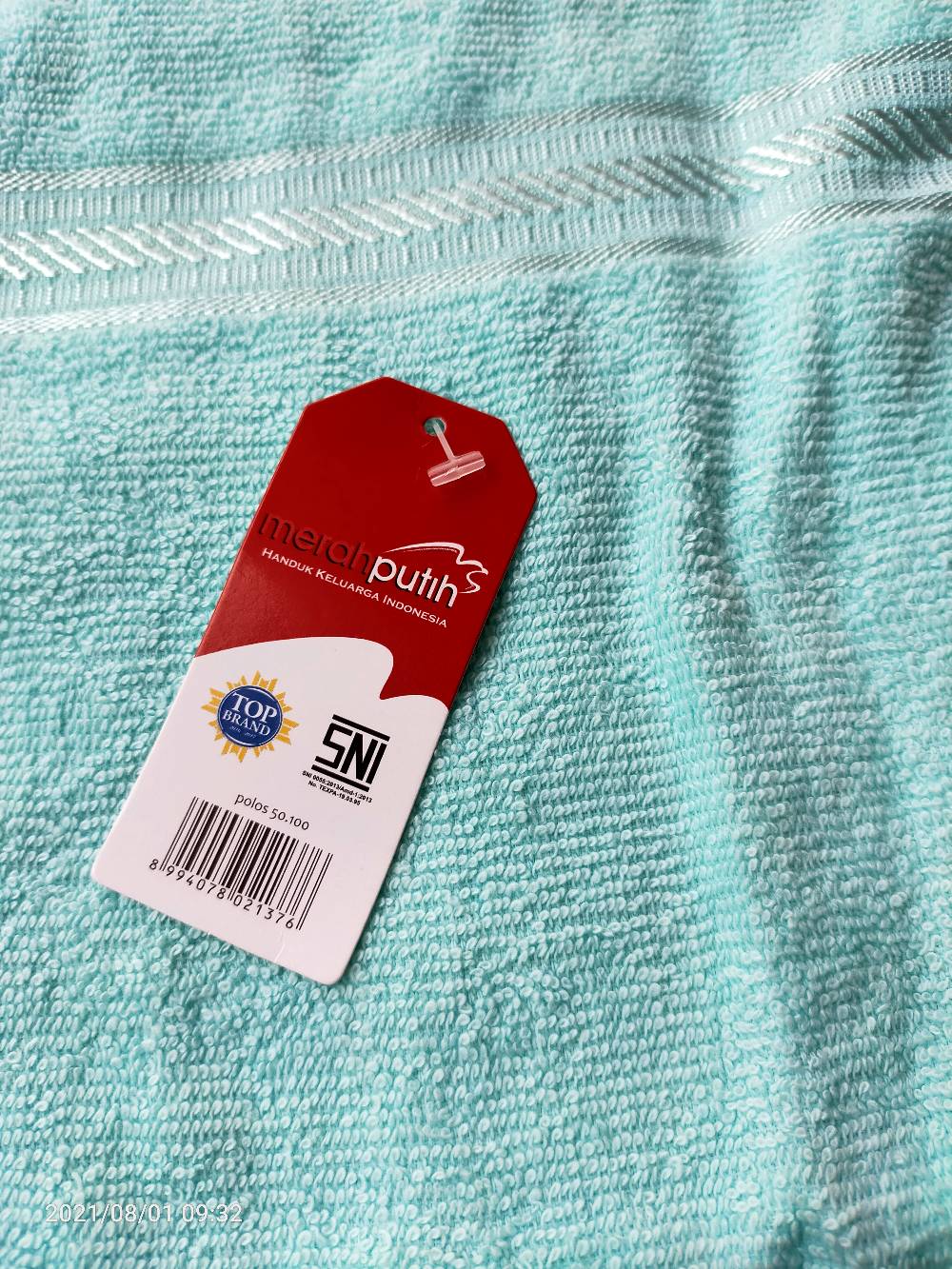 Rc Merah Putih Handuk Mandi 50x100cm/ Handuk Travel/ Handuk Polos By Terry Palmer