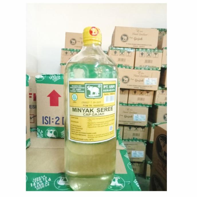 TERMURAH Minyak Sereh / Seree / Serai 1liter Asli Murni 100%