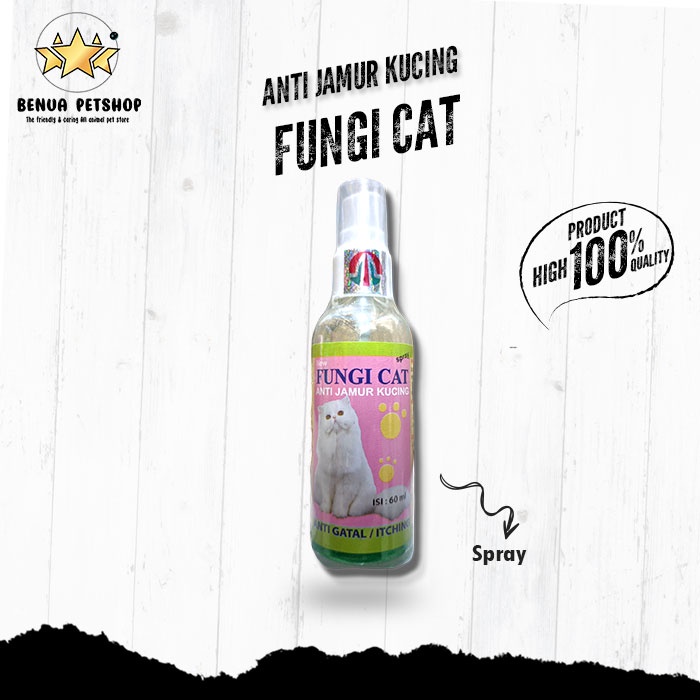 obat jamur Kucing - FUNGI CAT 60 ml