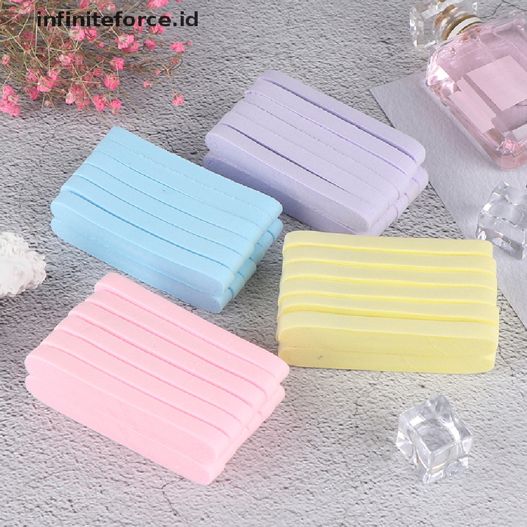 (Infiniteforce.Id) 12pcs / Set Spons Puff Kompresi Pembersih Wajah