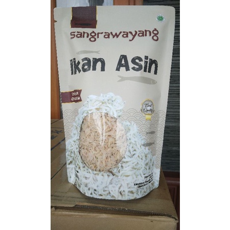 

ikan rebon asin sangrawayang