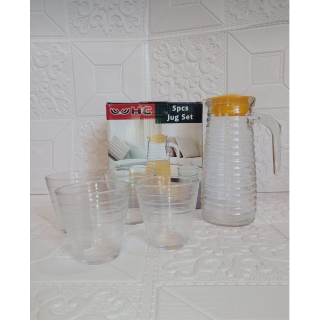 WATER JUG SET 5 PCD HC