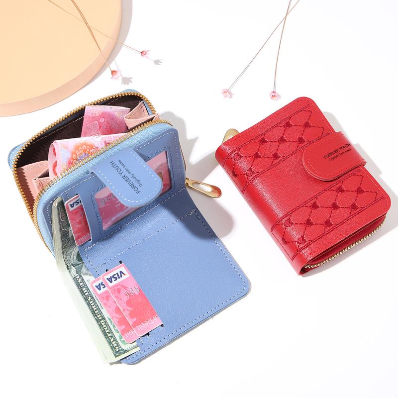 (COD) Dompet Lipat Wanita / Dompet Mini Dompet Korea MALL SHOPPING