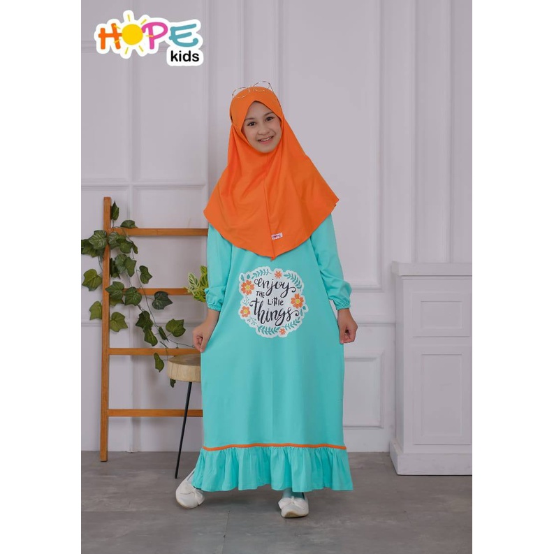 Gamis anak SET GAMIS HIJAB by HOPE KIDS*