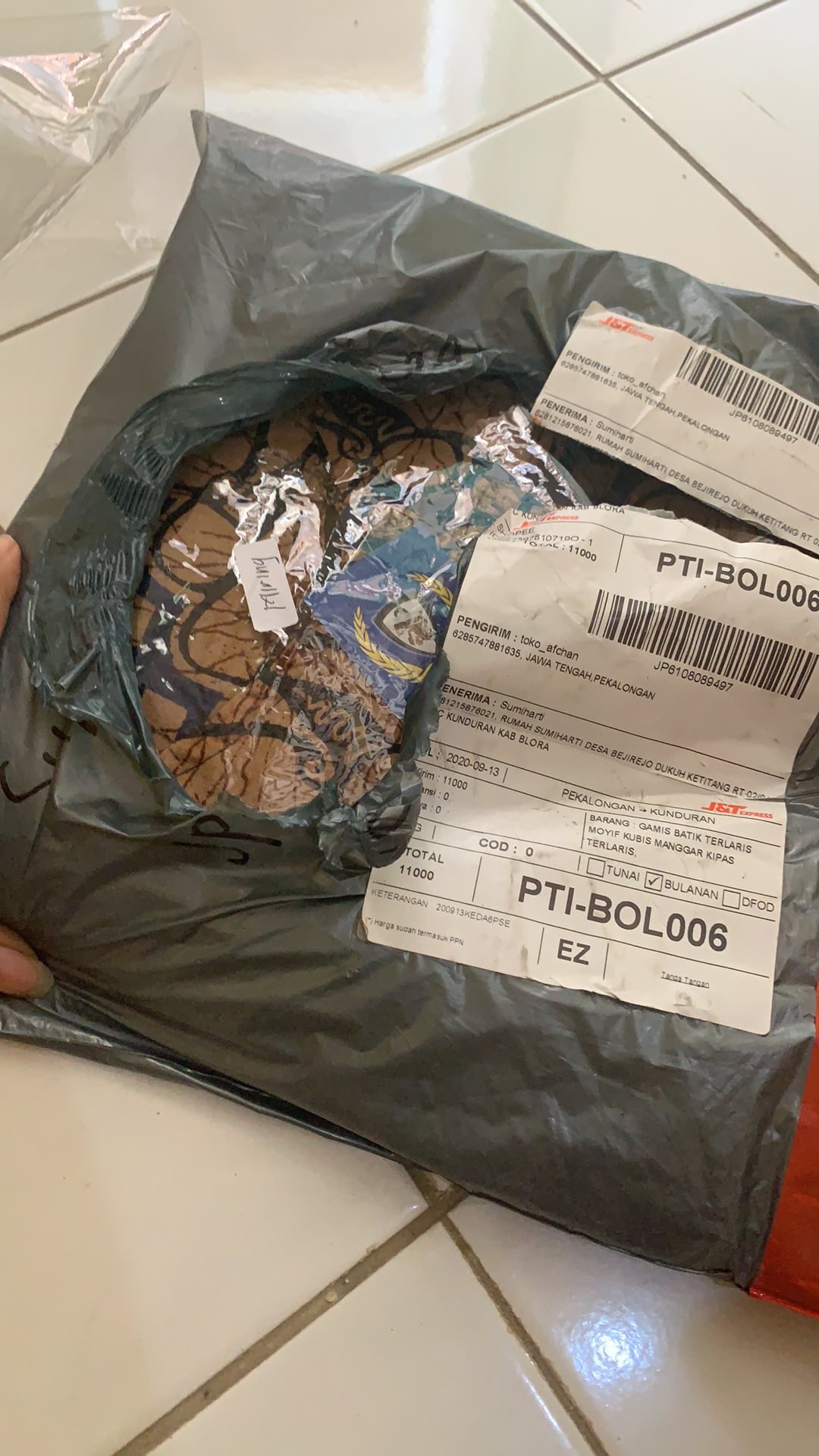 Gamis Batik Terlaris Moyif Kubis.manggar Kipas  Terlaris