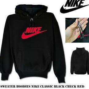 Jaket Sweater Hoodie Zipper Pria Wanita Nike Classic