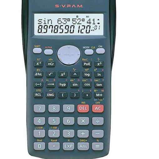 

[KODE PRODUK VDMQJ9799] CASIO FX-350MS - Scientific Kalkulator