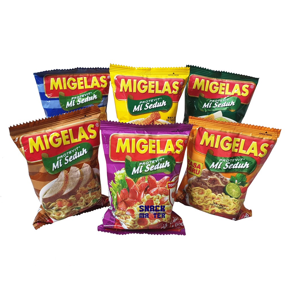 

RENCENG Migelas Mie Gelas Instan Isi 10 Sachet