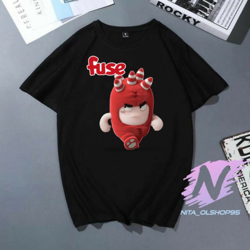 kaos oddbods baju KAOS ANAK oddbods fuse