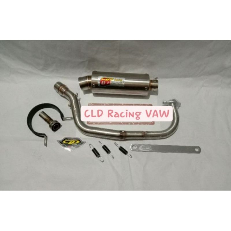 Knalpot CLD Racing type C2 & C7 Beat/Beat fi/Scoopy/Vario Old