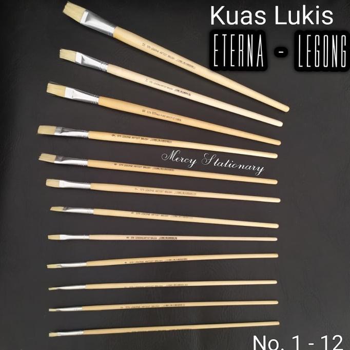 

[COD] Kuas Lukis Eterna Set LIMITED EDITION Kode 1181