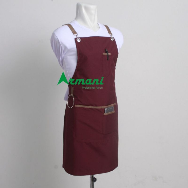 

apron barista,celemek masak,celemek baso, celemek baso, kaki lima,daging krening servis,D18