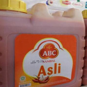 

sambal abc jerigen 5,7 kg sambel jumbo