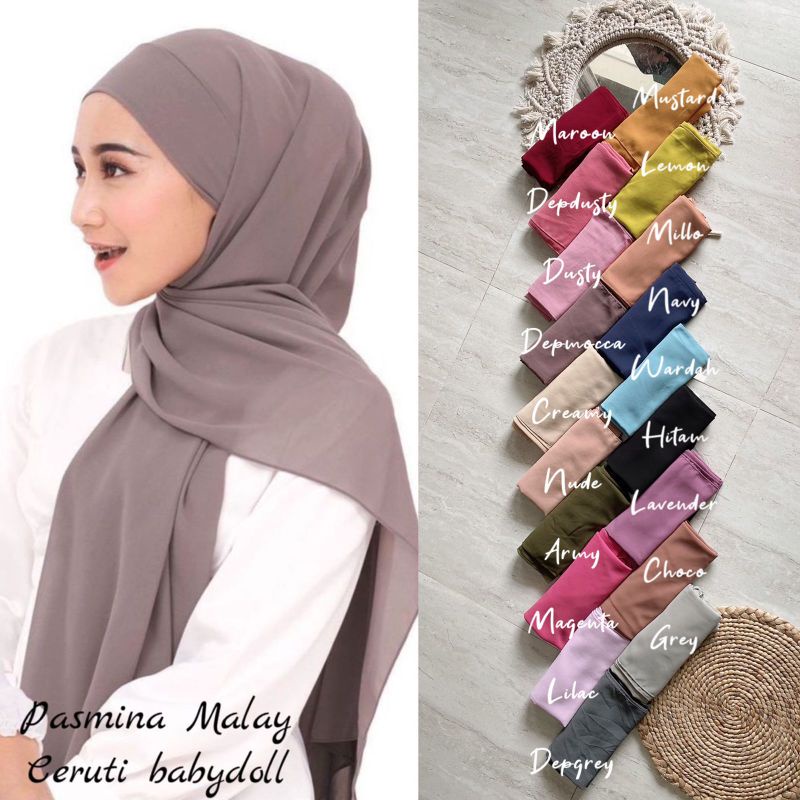 Pasmina Malay Ceruti Babydoll