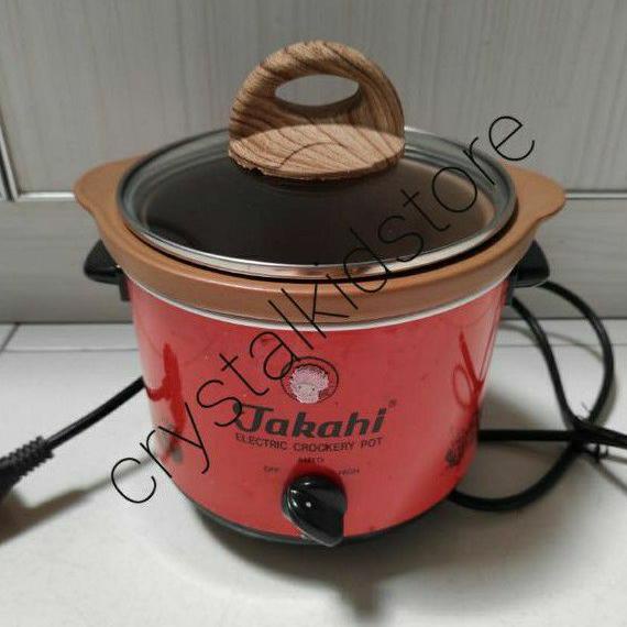 [KODE PRODUK KBZTJ8795] Tutup tutupan kaca slow cooker takahi 0.7liter 1.2liter 2.4liter 0.7l.1.2l 2