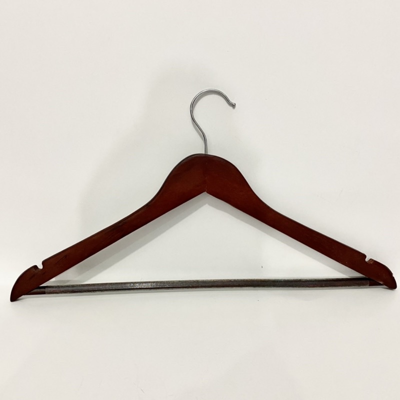 Hanger Kayu Kokoh / Hanger Baju / Gantungan Baju / Hanger Jas / Gantungan Jas